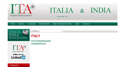 Desktop Screenshot of italiaindia.com